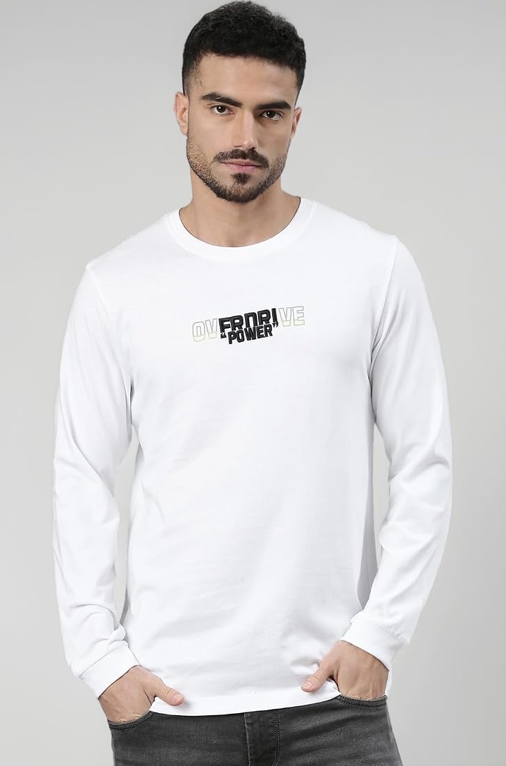 Classic White Crew Neck T-Shirt